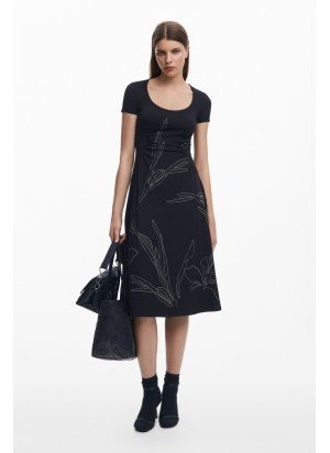 Vestido Bucarest Desigual 25SWVK03-2000 Preto