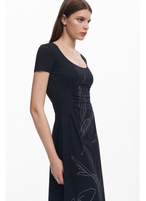 Vestido Bucarest Desigual 25SWVK03-2000 Preto