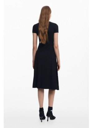 Vestido Bucarest Desigual 25SWVK03-2000 Preto