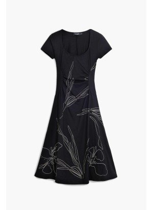 Vestido Bucarest Desigual 25SWVK03-2000 Preto