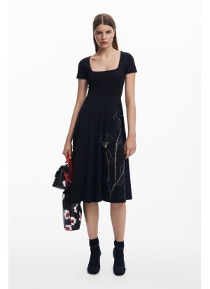 Vestido Napoles Desigual 25SWVK09-2000 Preto