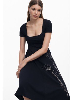 Vestido Napoles Desigual 25SWVK09-2000 Preto