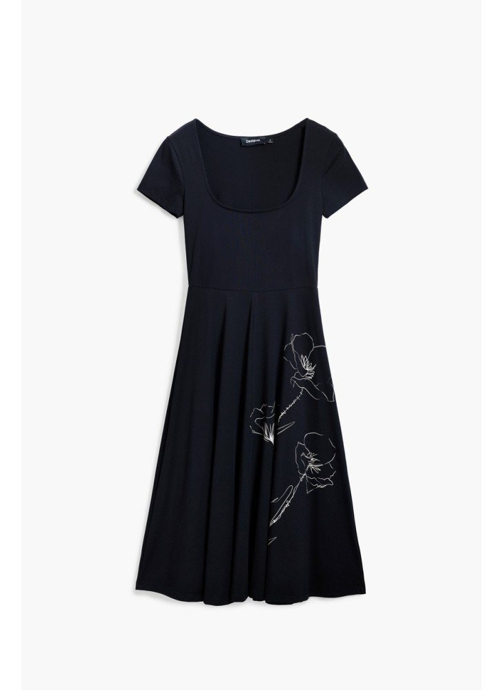 Vestido Napoles Desigual 25SWVK09-2000 Preto
