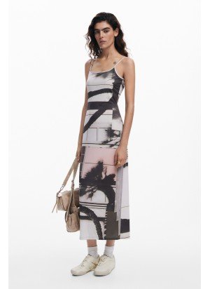 Vestido Shelley Desigual 25SWVK56-1001 Cru