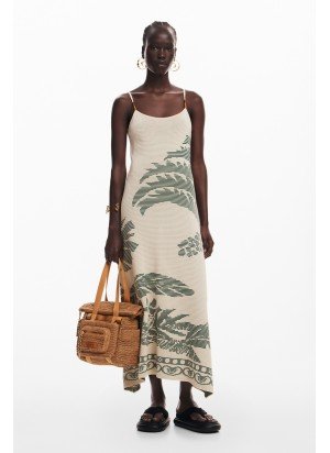 Marsella Dress Desigual 25SWVF11-1001 Ecru