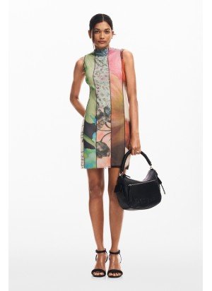 St. Johns Dress Desigual 25SWVK01-4143 Multicolor