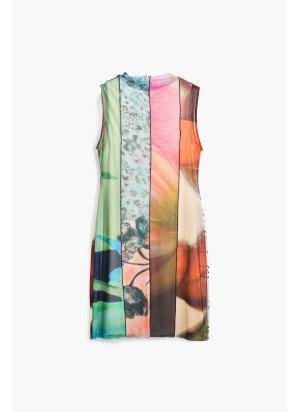 Vestido St. Johns Desigual 25SWVK01-4143 Multicolorido
