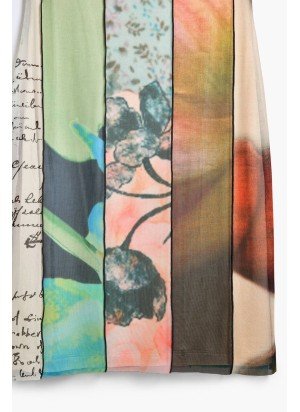 St. Johns Dress Desigual 25SWVK01-4143 Multicolor