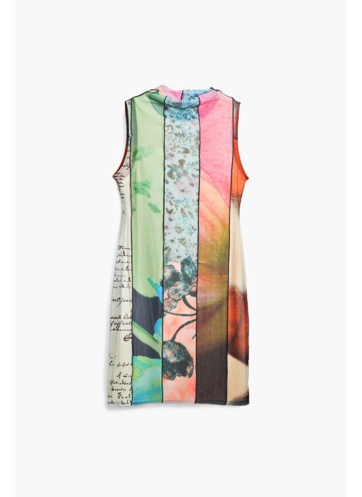 Vestido St. Johns Desigual 25SWVK01-4143 Multicolorido