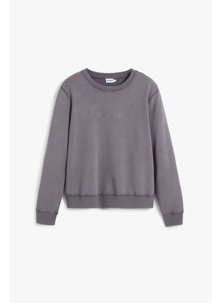 Sweat Afta Desigual 25SWSK16-2092 Cinzento