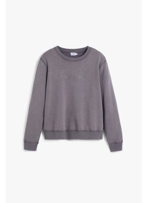 Sweat Afta Desigual 25SWSK16-2092 Cinzento
