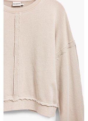 Abbie Sweat Desigual 25SWSK03-6006 Beige