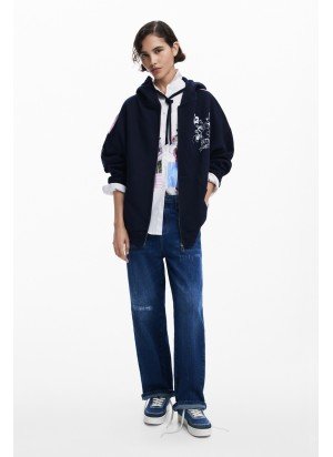 Casaco Better Together Mickey Desigual 25SWSK28-5000 Azul