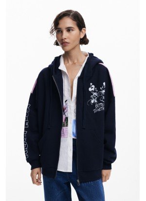 Casaco Better Together Mickey Desigual 25SWSK28-5000 Azul