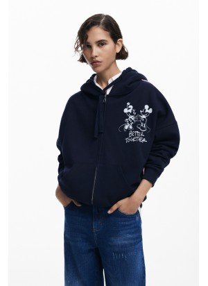 Casaco Better Together Mickey Desigual 25SWSK28-5000 Azul
