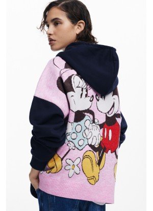 Casaco Better Together Mickey Desigual 25SWSK28-5000 Azul