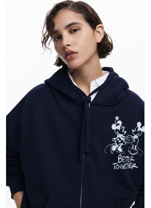 Casaco Better Together Mickey Desigual 25SWSK28-5000 Azul