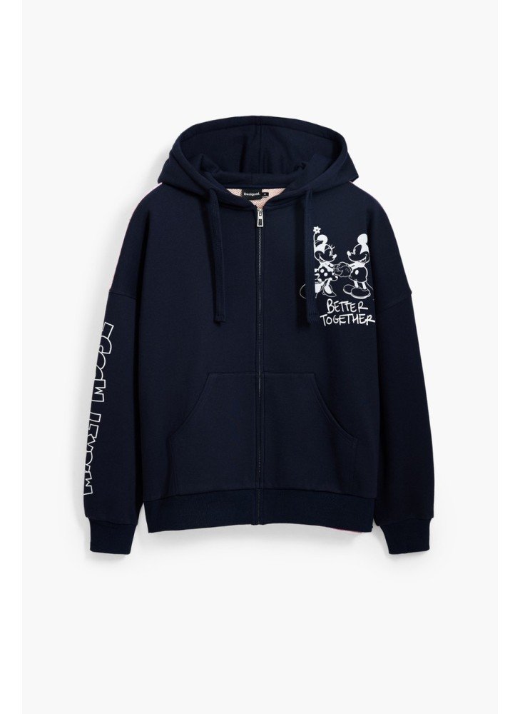 Casaco Better Together Mickey Desigual 25SWSK28-5000 Azul
