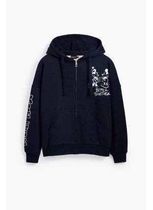 Casaco Better Together Mickey Desigual 25SWSK28-5000 Azul