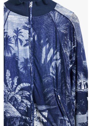 Litography Lacroix Coat Desigual 25SWSK42-5000 Navy
