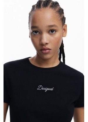Paraná T-Shirt Desigual 25SWTK15-2000 Black