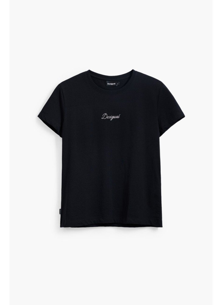 Paraná T-Shirt Desigual 25SWTK15-2000 Black