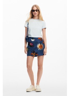 Paraná T-Shirt Desigual 25SWTK15-5151 Blue