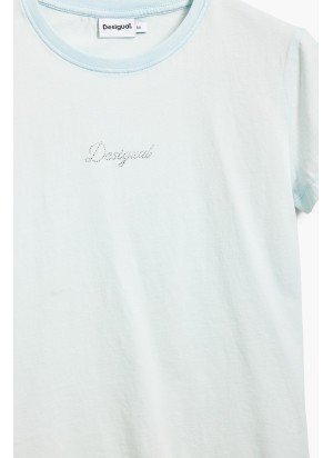 T-Shirt Paraná Desigual 25SWTK15-5151 Azul