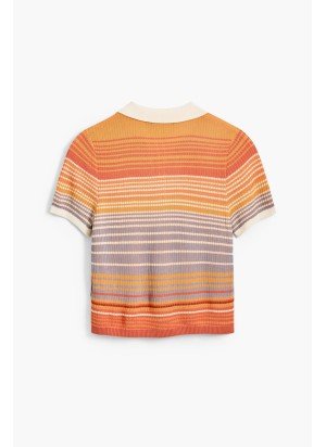 T-Shirt Himalaya Desigual 25SWTKA7-8007 Multicolorido