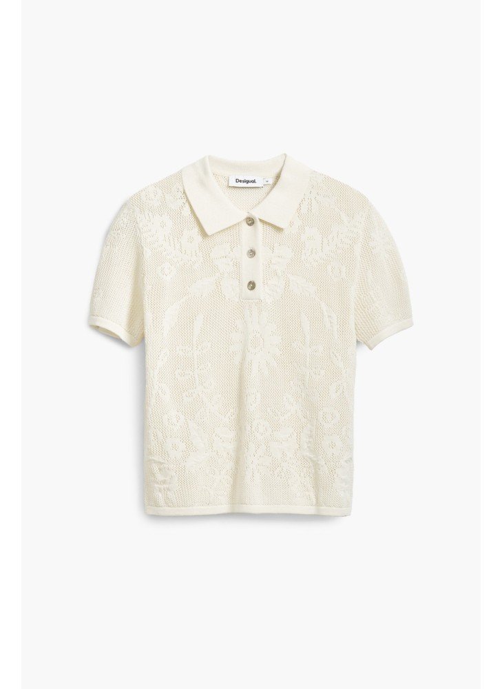 T-Shirt Ray Desigual 25SWTK72-1001 Cru