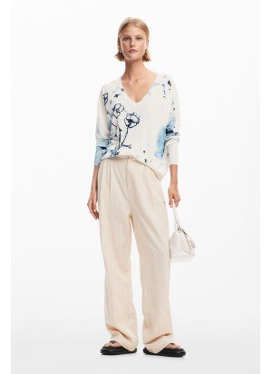 Camisola Helsinki Desigual 25SWJF33-1001 Cru