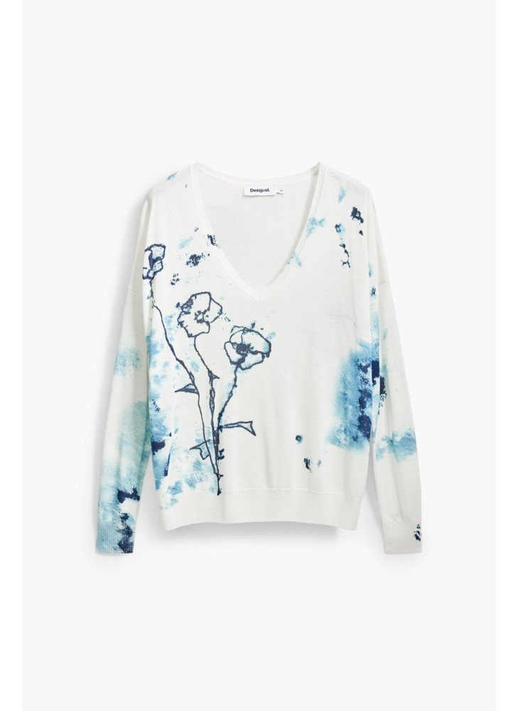 Camisola Helsinki Desigual 25SWJF33-1001 Cru