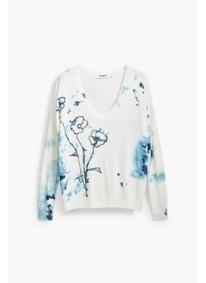 Camisola Helsinki Desigual 25SWJF33-1001 Cru
