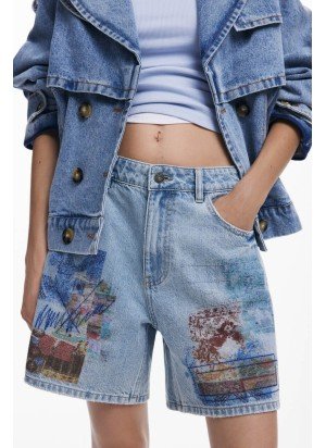 Inidana Shorts Desigual 25SWDD24-5053 Denim