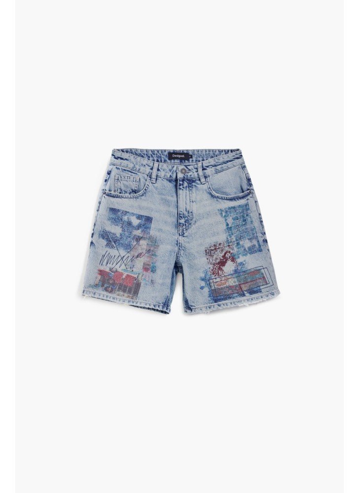 Inidana Shorts Desigual 25SWDD24-5053 Denim