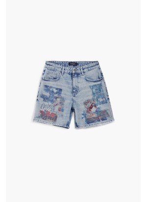 Inidana Shorts Desigual 25SWDD24-5053 Denim