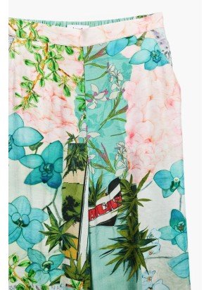 Silka Pants Desigual 25SWPW10-4001 Green