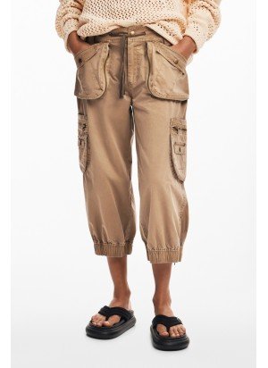 Loira Pants Desigual  25SWPW26-2044 Beige