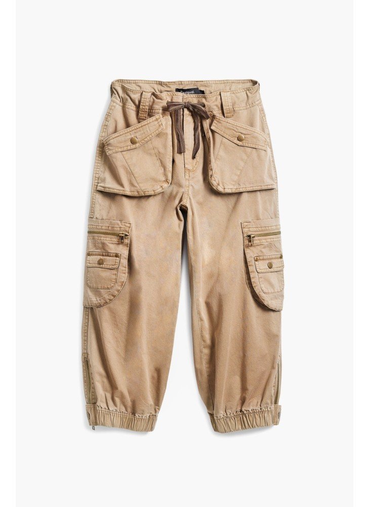 Loira Pants Desigual  25SWPW26-2044 Beige