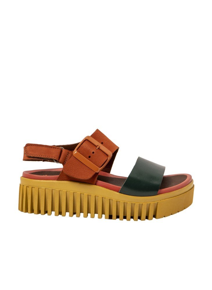 Brighton Sandal Art 1578 Multi D.Orange