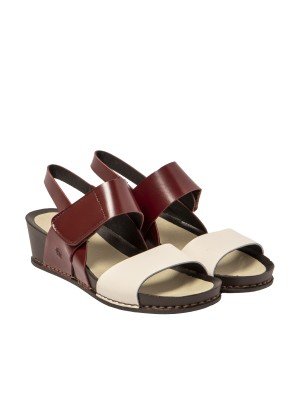 I Imagine Sandal Art 1945 Burdeos Cream
