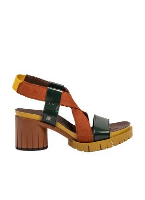 Malibu Sandal Art 1921 Jungle D. Orange