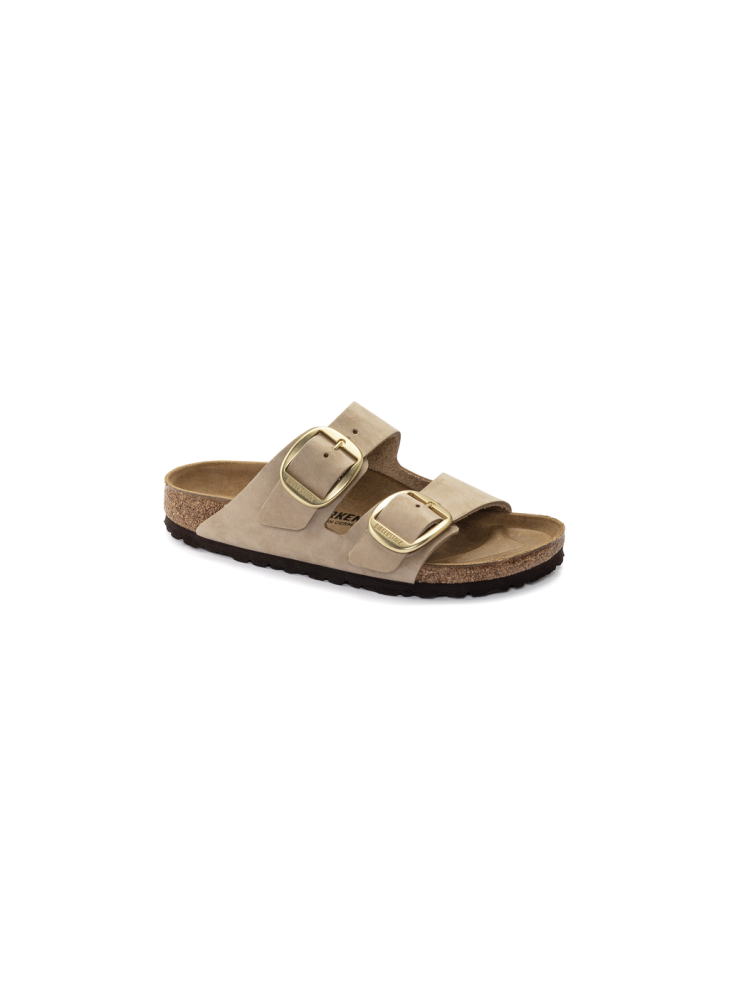 Arizona Big Buckle Nubuk Leather Sandals Birkenstock 1024064 Sandcastle Arizona Big Buckle Nubuk Leather Sandals Birkenstock 1024064 Sandcastle