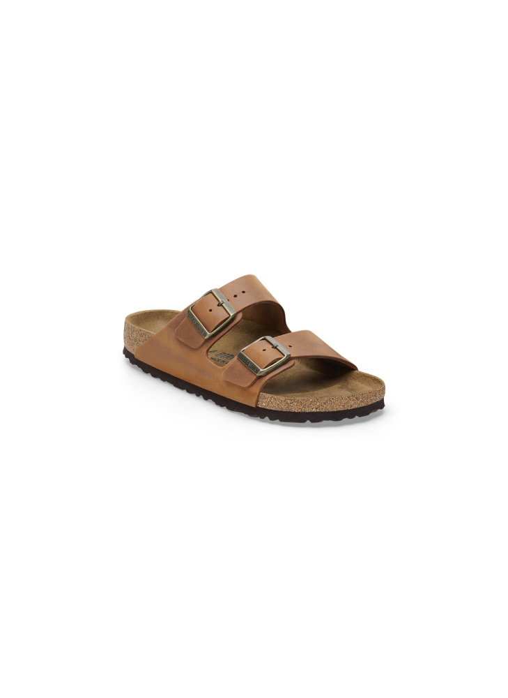 Arizona Natural Leather Oiled Sandals Birkenstock 1028401 Cognac Arizona Natural Leather Oiled Sandals Birkenstock 1028401 Cognac