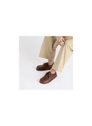 Sapato Utti Lace Natural Leather Birkenstock 1029679 Roast