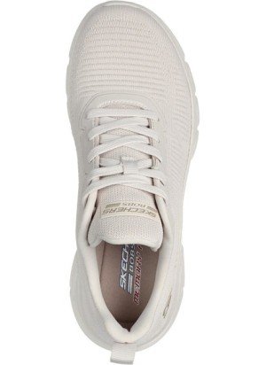 Ténis Bobs B Flex Hi Flying Hi Skechers 117385-OFWT Branco Escuro