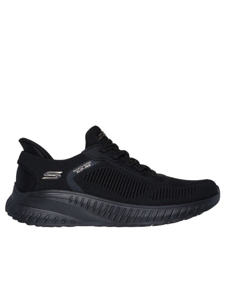 Bobs Squad Chaos Current Muse Sneakers Skechers 117497-BBK Black Bobs Squad Chaos Current Muse Sneakers Skechers 117497-BBK Black