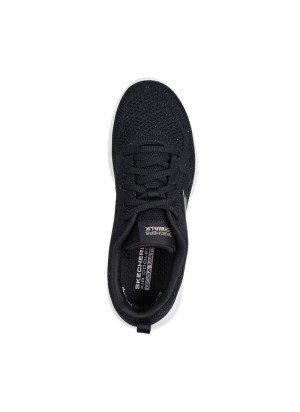 Ténis Go Walk Joy Violet Skechers 124640-BKRG Preto/Rosa Dourado