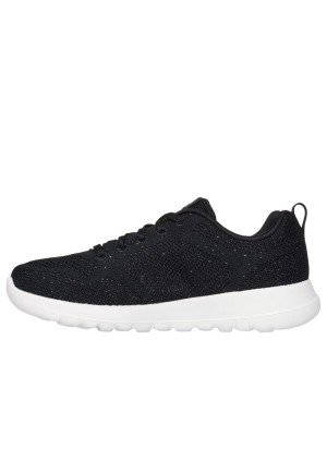 Ténis Go Walk Joy Violet Skechers 124640-BKRG Preto/Rosa Dourado