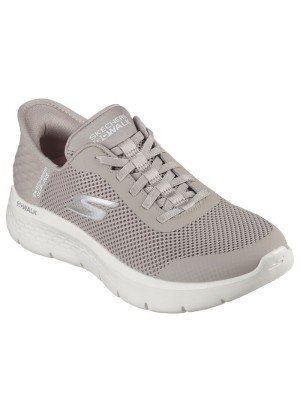 Ténis Go Walk Flex Grand Entry Skechers 124836-TPE Taupe
